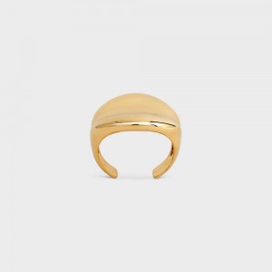 Bracelets Celine Formes Abstraites Cosmos Cuff In Brass With Gold Finish Doré | CL-592226