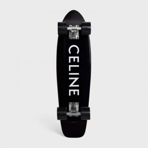 Lifestyle Celine Mini Cruiser In Wood With Celine Print Noir | CL-591677