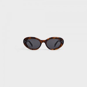 Lunette de Soleil Celine Cat Eye S193 In Acetate Marron | CL-592422