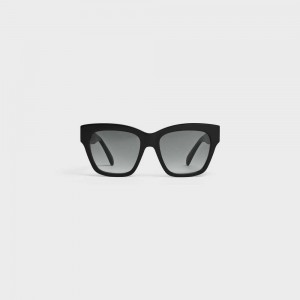 Lunette de Soleil Celine Triomphe 09 In Acetate Noir | CL-592388