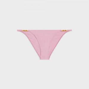 Maillots De Bain Celine Triomphe Bottom In Matte Jersey Rose | CL-592769