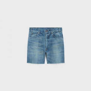 Short Celine Wesley In Union Wash Denim Lavage | CL-592072