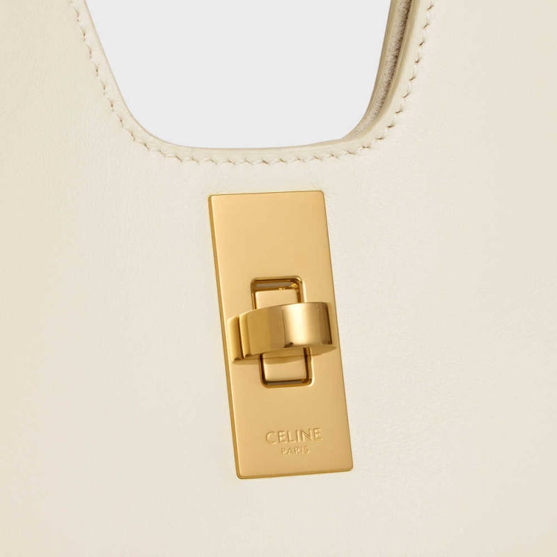 16 Celine Cabas In Smooth Calfskin Blanche | CL-593252