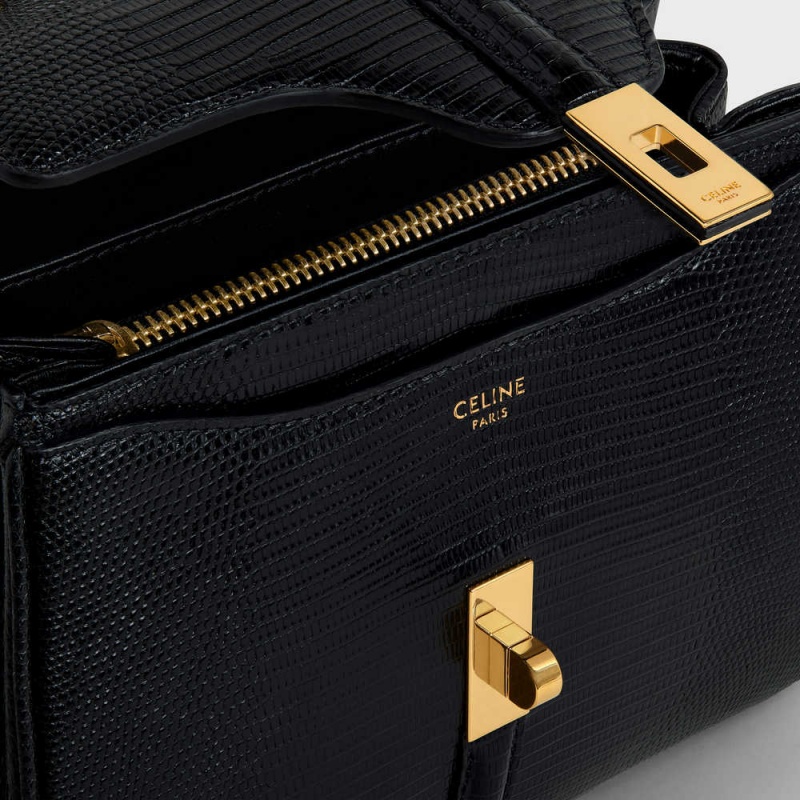 16 Celine Mini In Lizard Noir | CL-593271