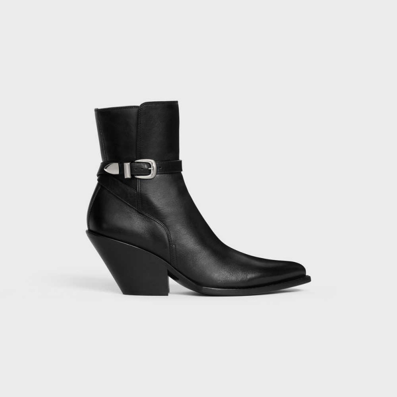 Botte Celine Jodhpur Joan In Calfskin Noir | CL-592490