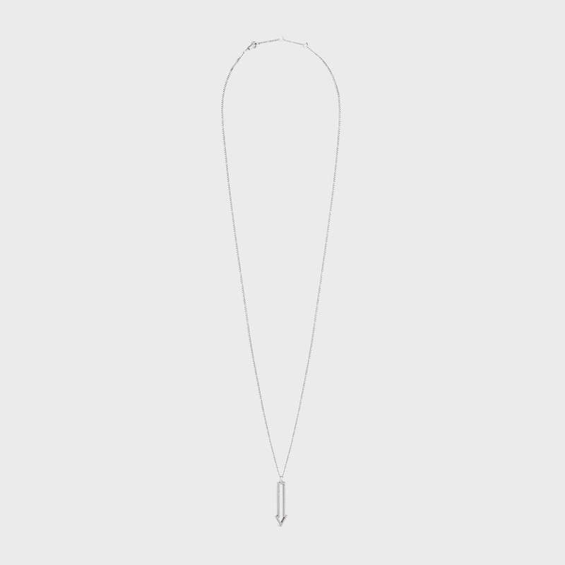 Colliers Celine Arrow In Brass With Rhodium Finish And Crystals Argent | CL-591667