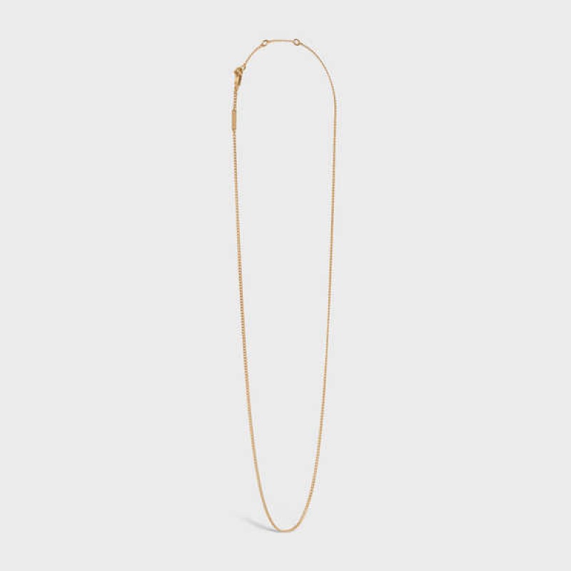 Colliers Celine Separables Chain In Brass With Gold Finish Doré | CL-592263