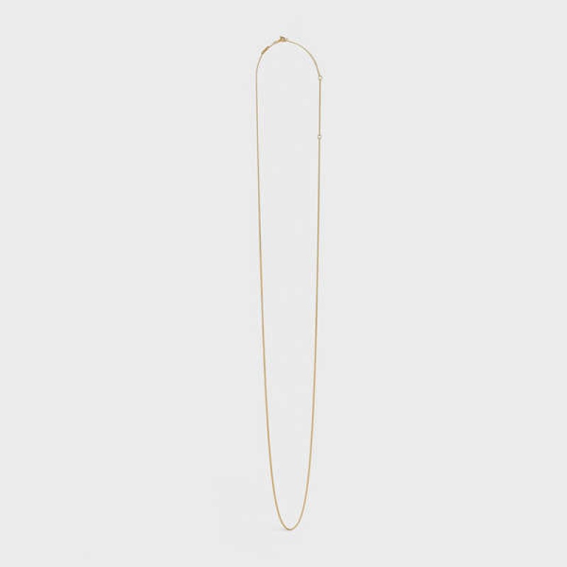 Colliers Celine Separables Chain In Brass With Gold Finish Doré | CL-592262
