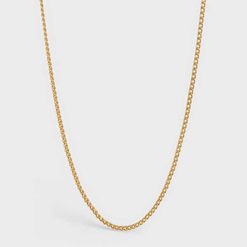 Colliers Celine Separables Chain In Brass With Gold Finish Doré | CL-592262