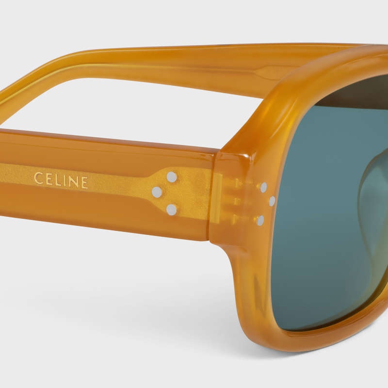 Lunette de Soleil Celine Frame 49 In Acetate Orange | CL-591729
