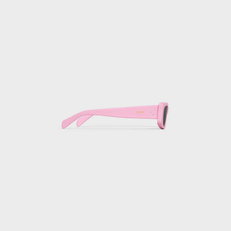 Lunette de Soleil Celine Graphique S258 In Acetate Rose Clair | CL-592412