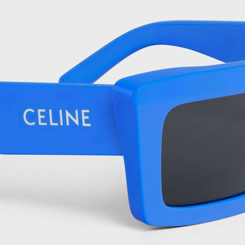 Lunette de Soleil Celine Monochroms 02 In Acetate Bleu Royal Bleu | CL-591751