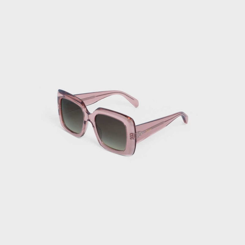 Lunette de Soleil Celine Square S263 In Acetate Rose | CL-592377