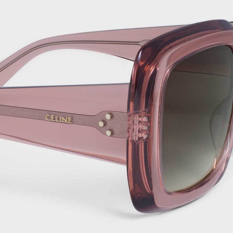 Lunette de Soleil Celine Square S263 In Acetate Rose | CL-592377