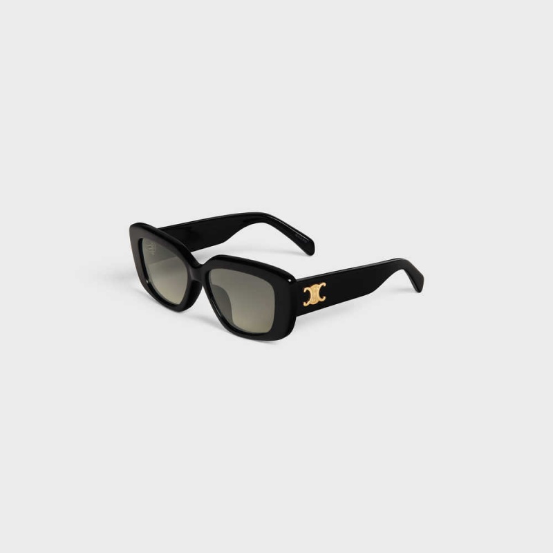 Lunette de Soleil Celine Triomphe 04 In Acetate Noir | CL-592391