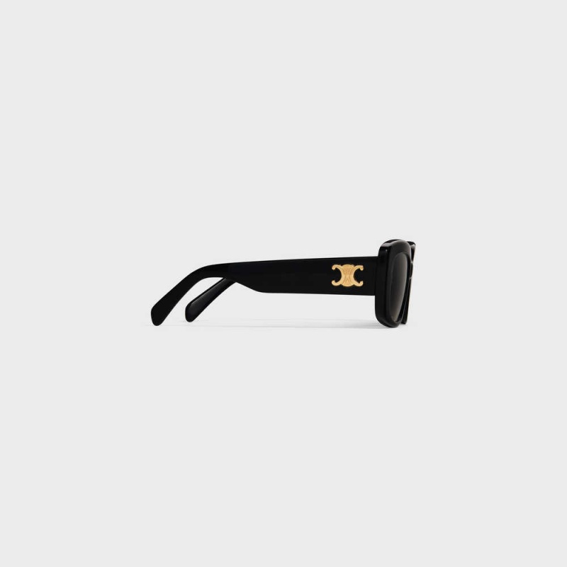 Lunette de Soleil Celine Triomphe 04 In Acetate Noir | CL-592391