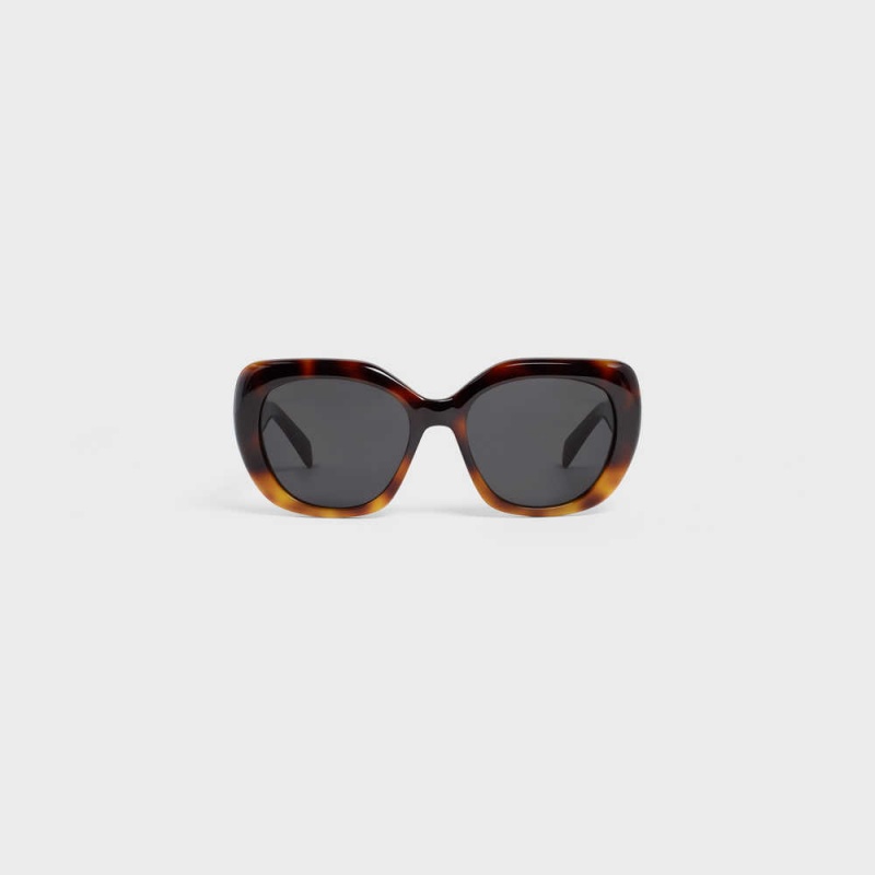 Lunette de Soleil Celine Triomphe 06 In Acetate Marron | CL-592406