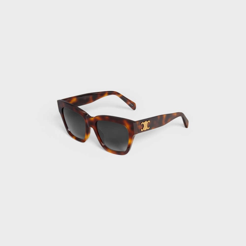 Lunette de Soleil Celine Triomphe 09 In Acetate Marron | CL-592389