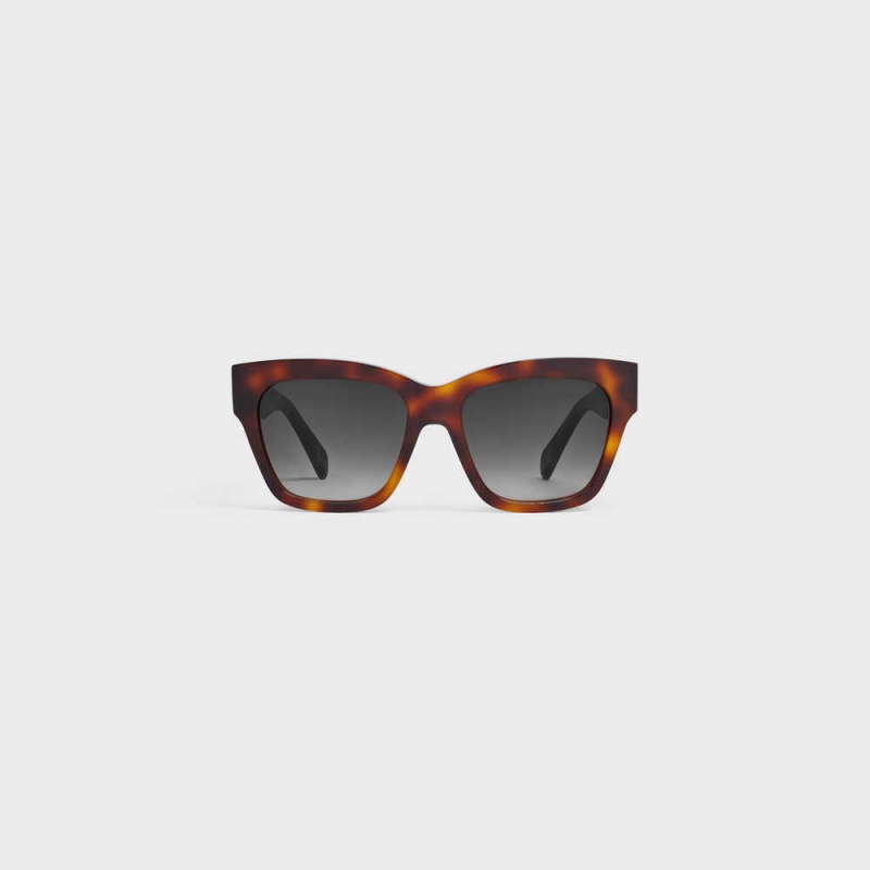 Lunette de Soleil Celine Triomphe 09 In Acetate Marron | CL-592389