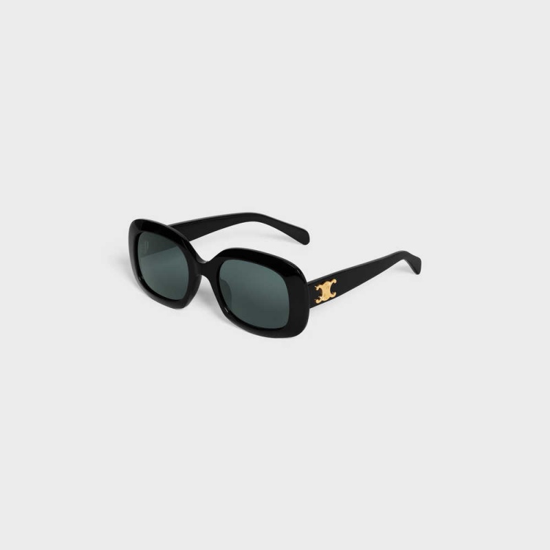 Lunette de Soleil Celine Triomphe 10 In Acetate Noir | CL-592396