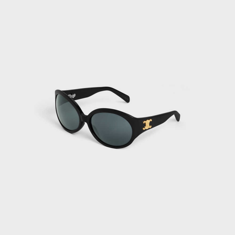 Lunette de Soleil Celine Triomphe 11 In Acetate Noir | CL-592372