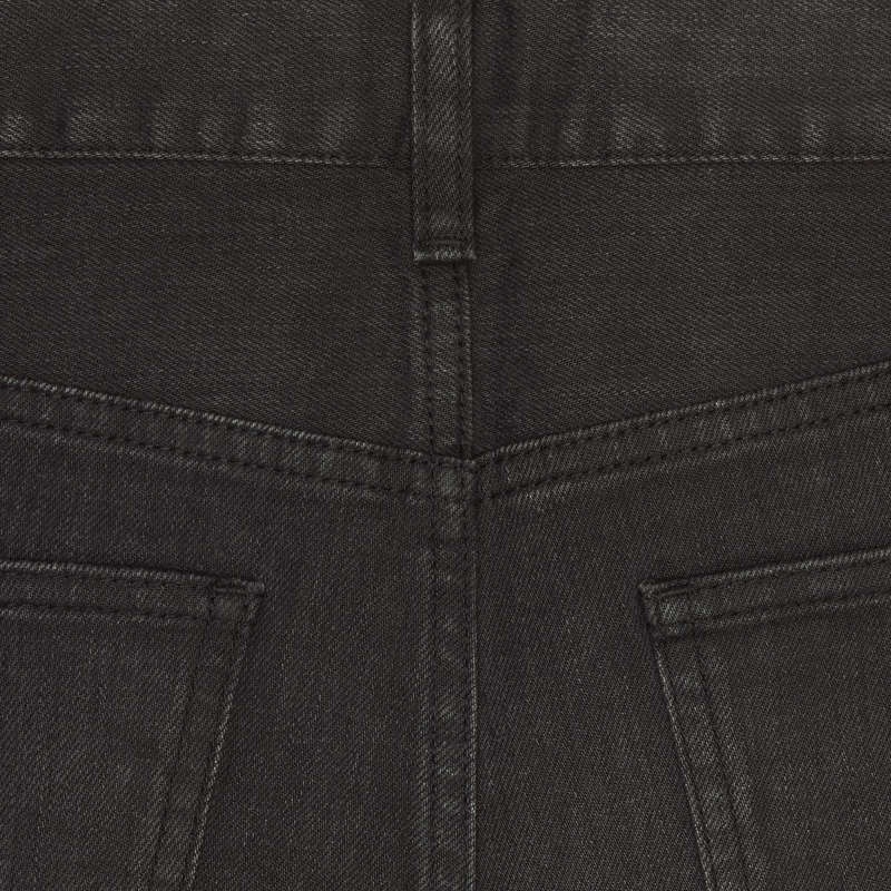 Pantalon Celine Mince Jeans In Black Denim Noir | CL-592055