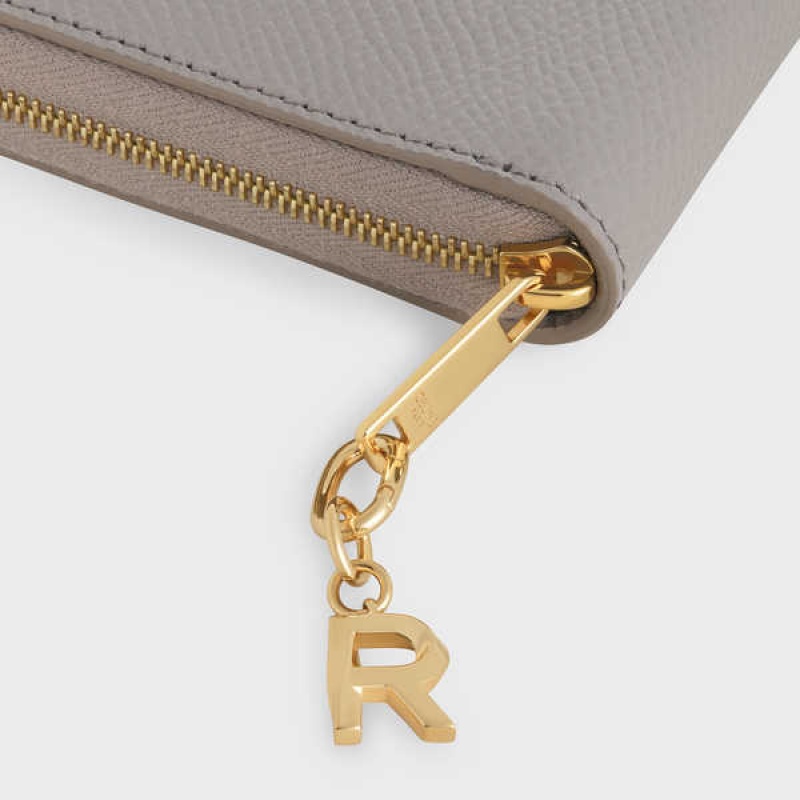 Petite Maroquinerie Celine R Charm In Brass Doré | CL-592937