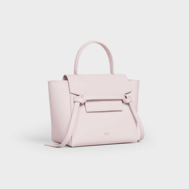 Sac Banane Celine Nano In Grained Calfskin Lavande | CL-593060