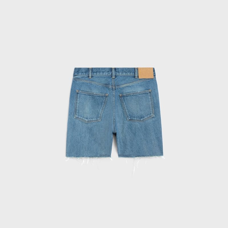 Short Celine Wesley In Union Wash Denim Lavage | CL-592072